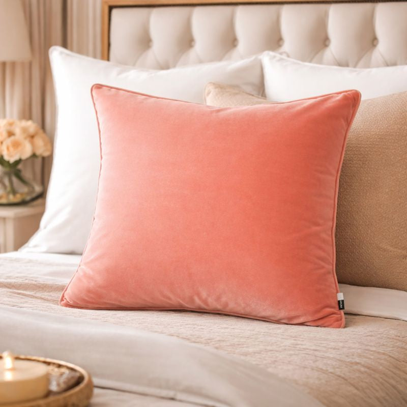 Malini Extra Large Luxe Rosewood Cushion