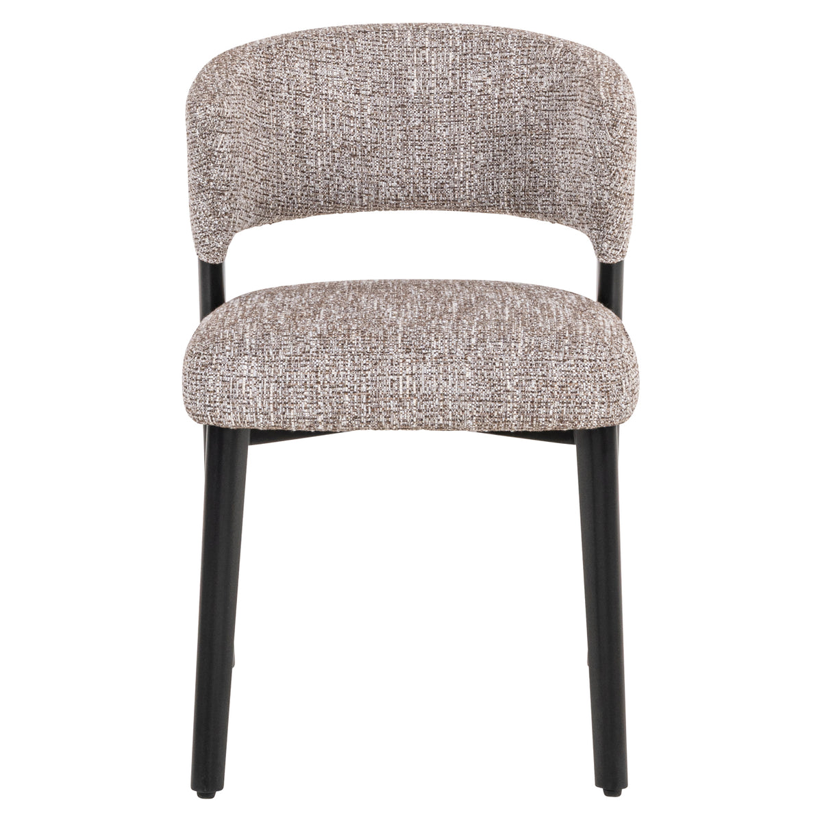 Dining chair Zeno earth tweed