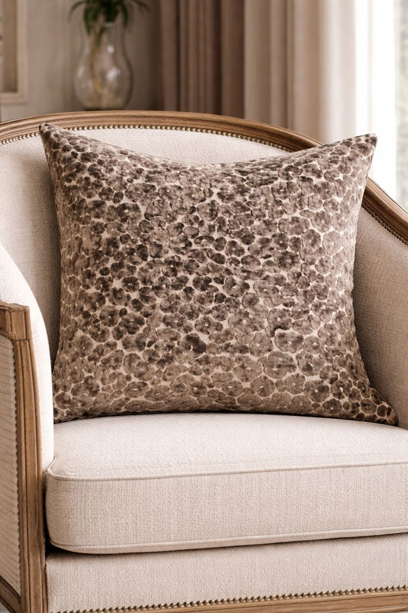 Paul Moneypenny Spoton Choc Large Cushion