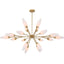Agapanthus 18 Light Pendant in Brass