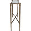 Amara Console Table in Antique Brass