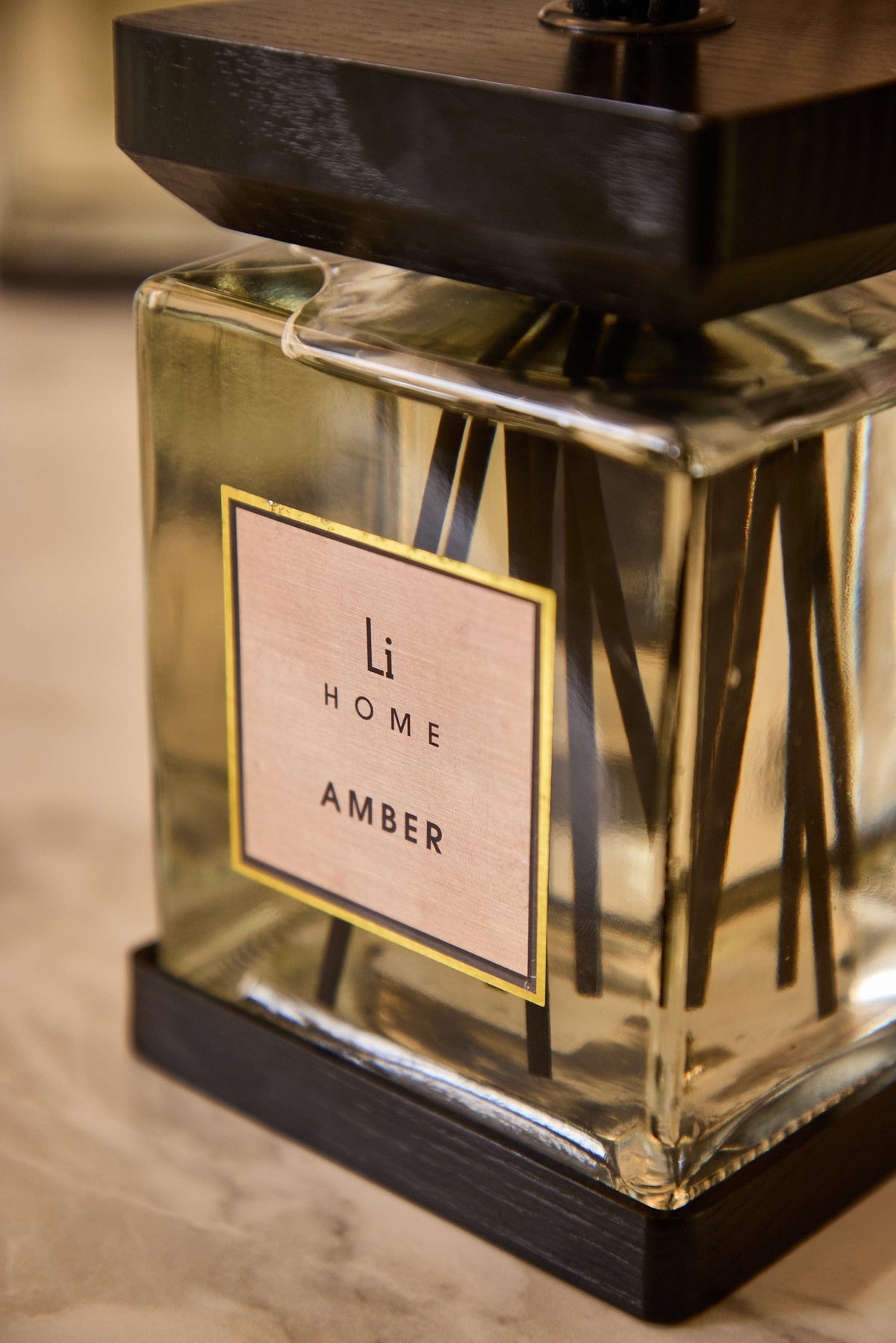 Luxury Square Diffuser - Amber