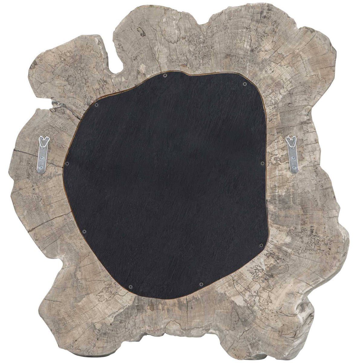 Ariadne Round Wood Mirror