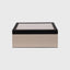 Arno Box Pumice Leather with Thunder Gesso Effect Lid