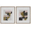 Color Block Framed Prints, Set/2
