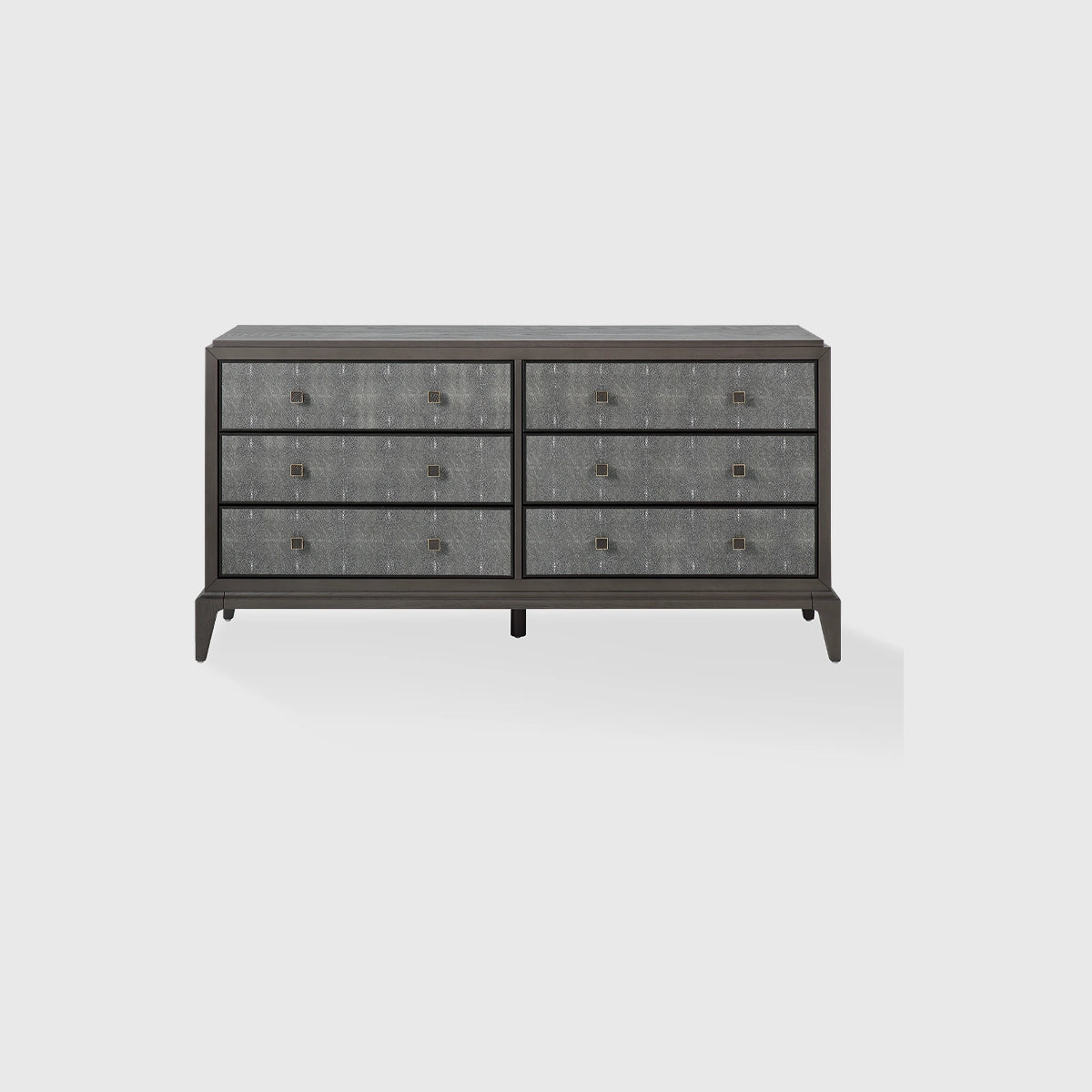 Astoria 6 Drawer Chest Macchiato and Shagreen