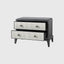 Astoria Nightstand Large Graphite Grey Shagreen