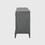 Astoria Cabinet in Graphite Grey with Shagreen Fronts