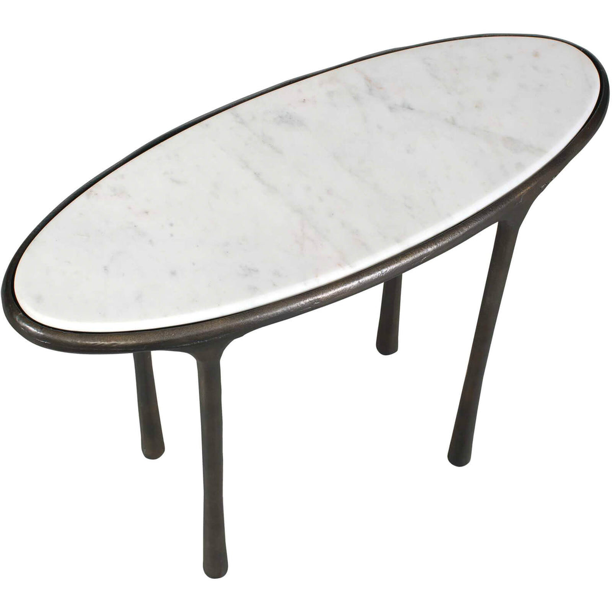 Ata Side Table in Dark Bronze