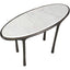 Ata Side Table in Dark Bronze