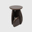 Pebble bronze side table