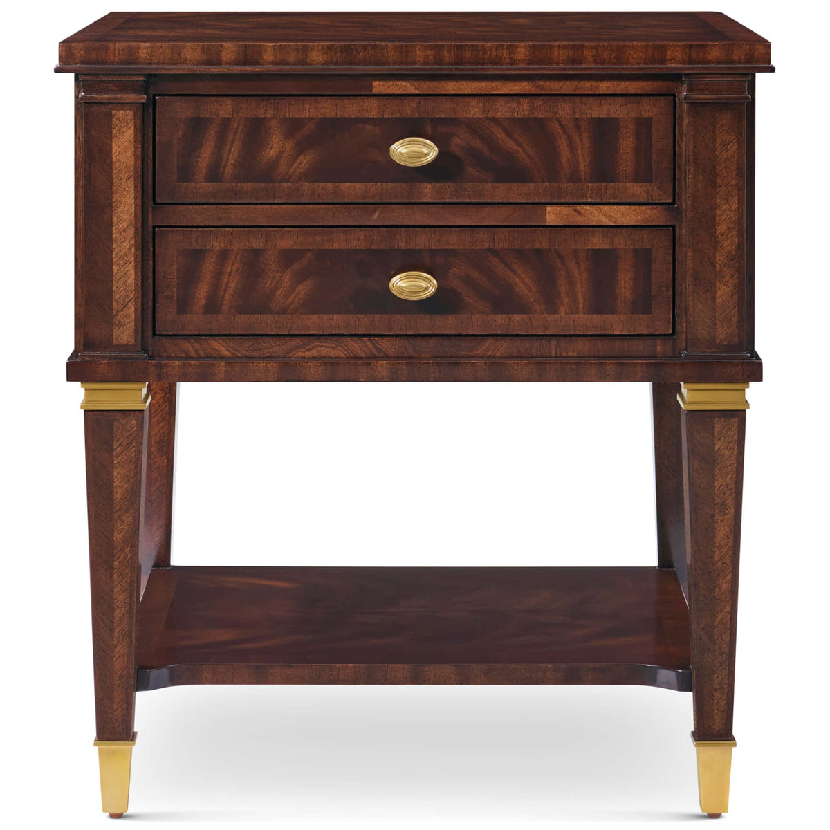 Salinger Bedside Table in Dark