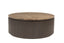 Coffee table Russo brown 90Ø