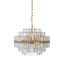 Chandelier Desire brushed gold small