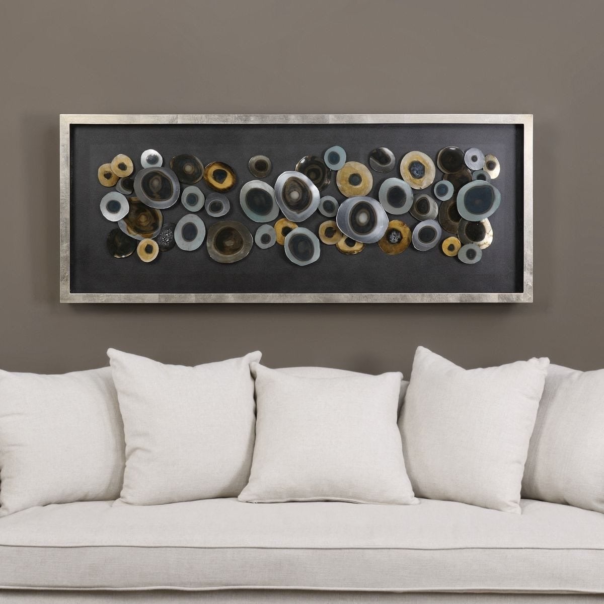Discs Silver Shadow Box
