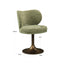 Dining chair Amely pistache softweave swivel
