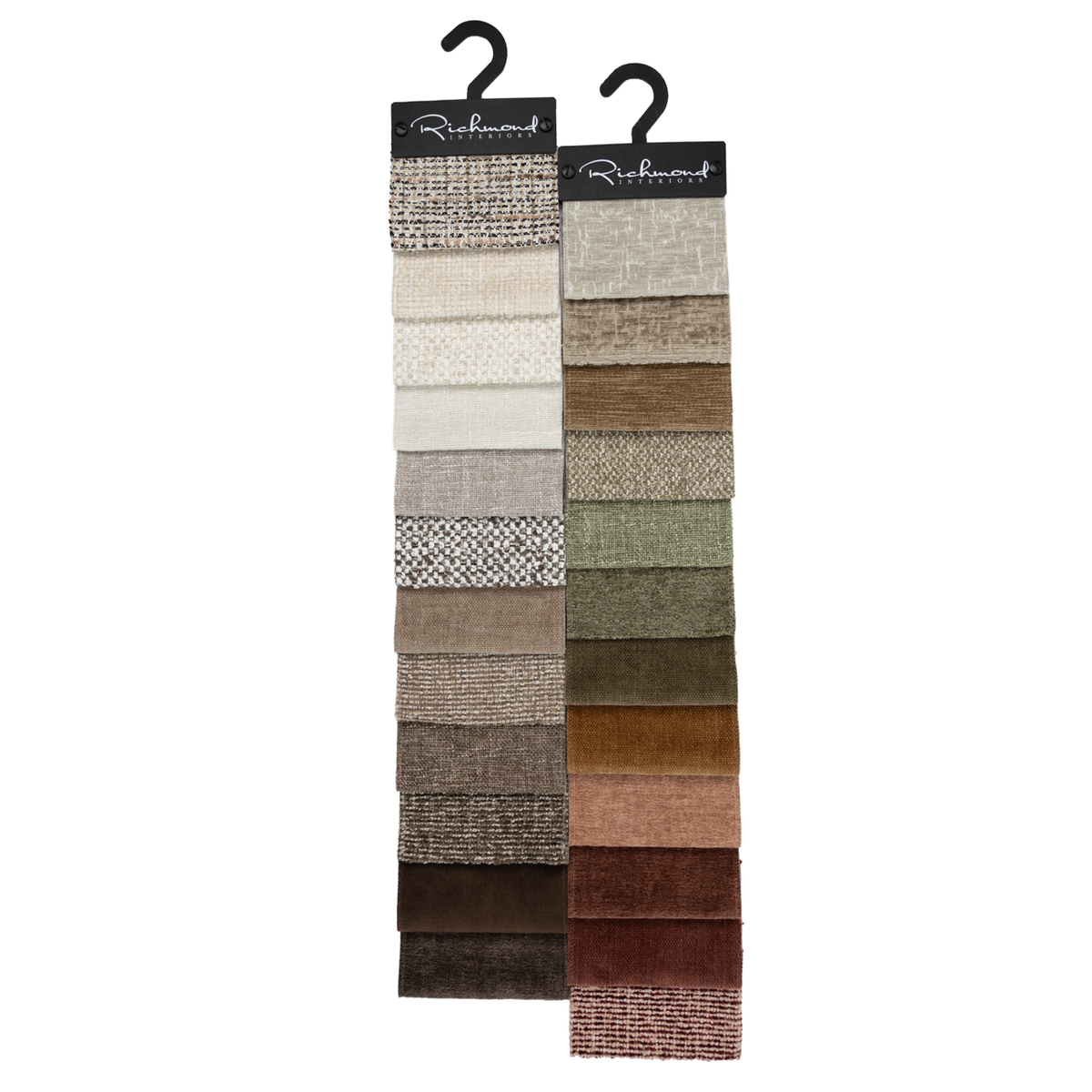 Promo material Fabric customized swatches 24 colors 2027 (Set of 2)