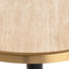 Bistro table Brazza beige 80Ø