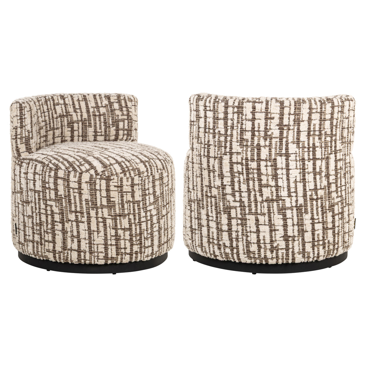 Lounge chair Franny cream