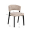 Dining chair Zeno beige leopard