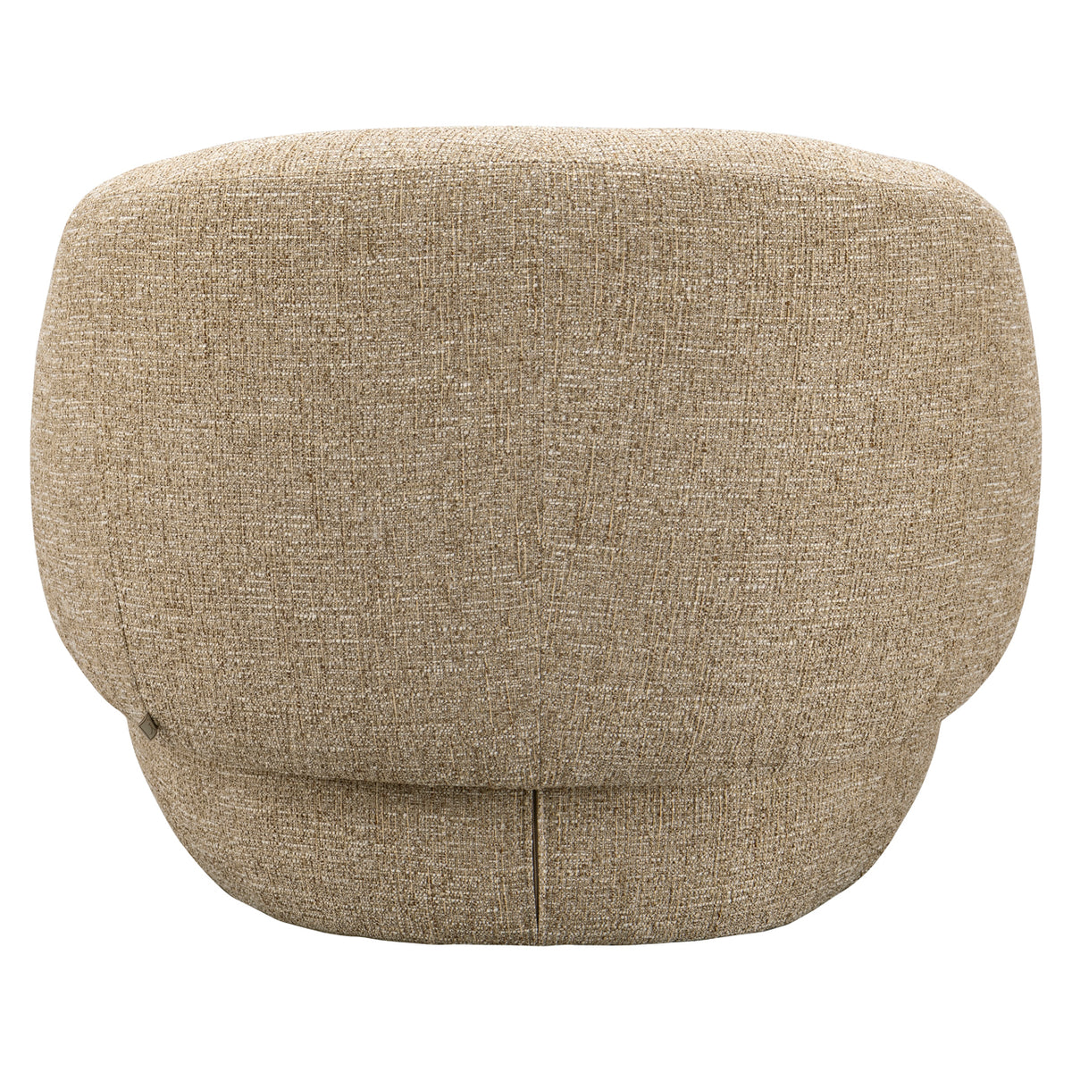 Lounge chair Milano sand tweed fire retardant