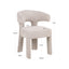 Dining chair Nerio natural fancy