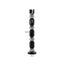 Candle holder Jessy black large