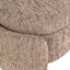 Pouffe & Footstool Cupid mocca linear with storage