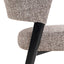 Dining chair Zeno earth tweed