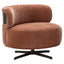 Lounge chair Lauren be straight mocha mousse swivel