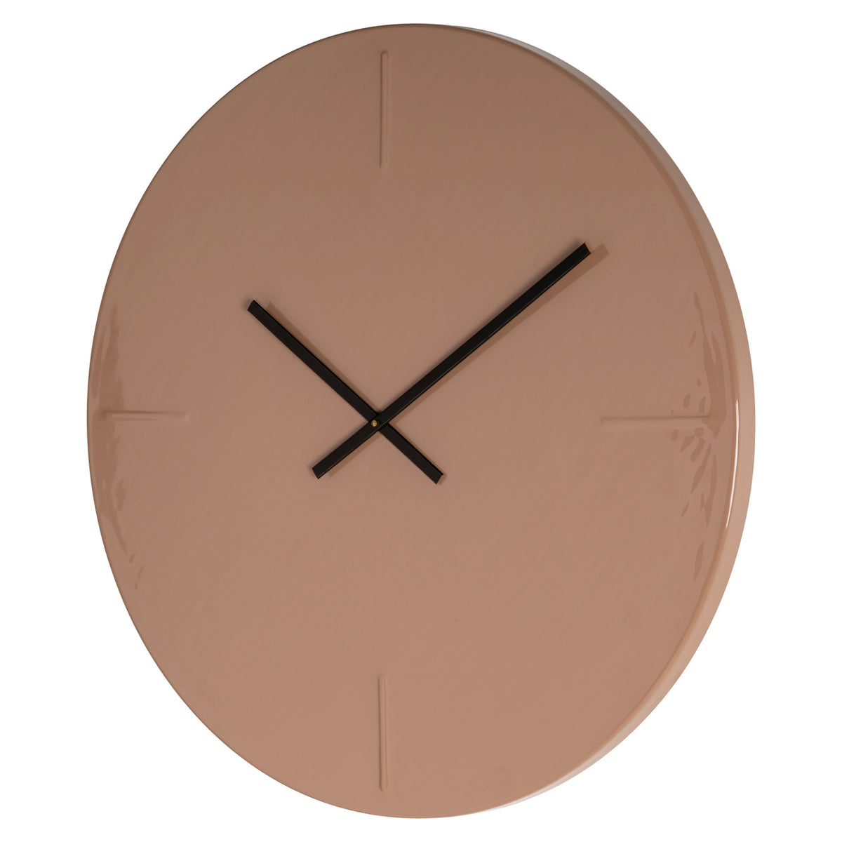 Clock Elles mocha mousse