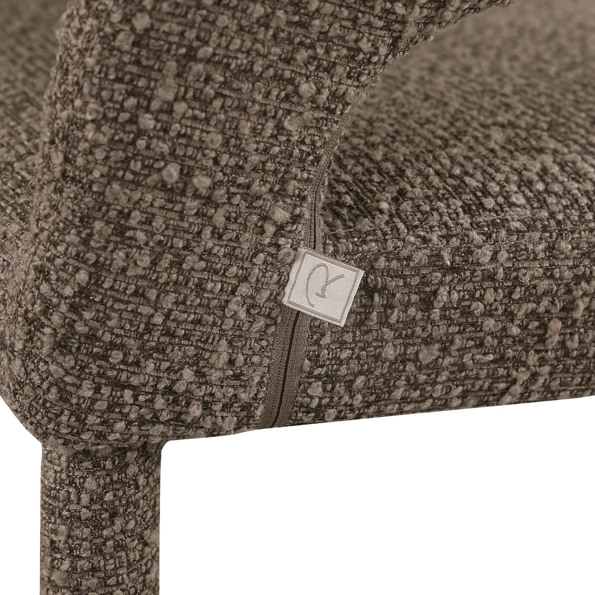 Dining chair Gia brown chunky 