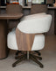 Dining chair Pollux lodge desert walnut - swivel