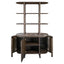 Display cabinet Langford brown