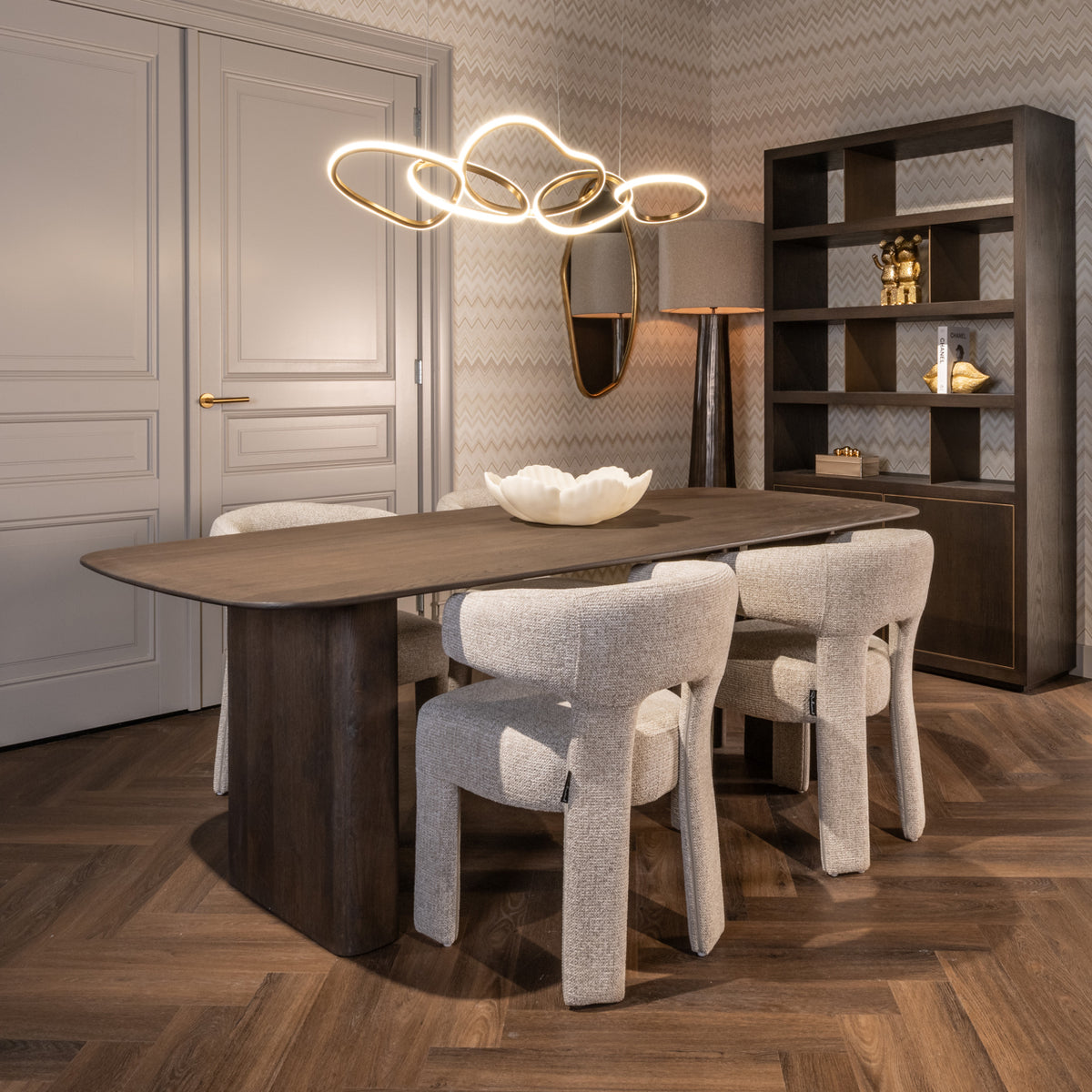 Dining chair Nerio natural fancy