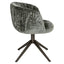 Dining chair Cassi sage chenille swivel