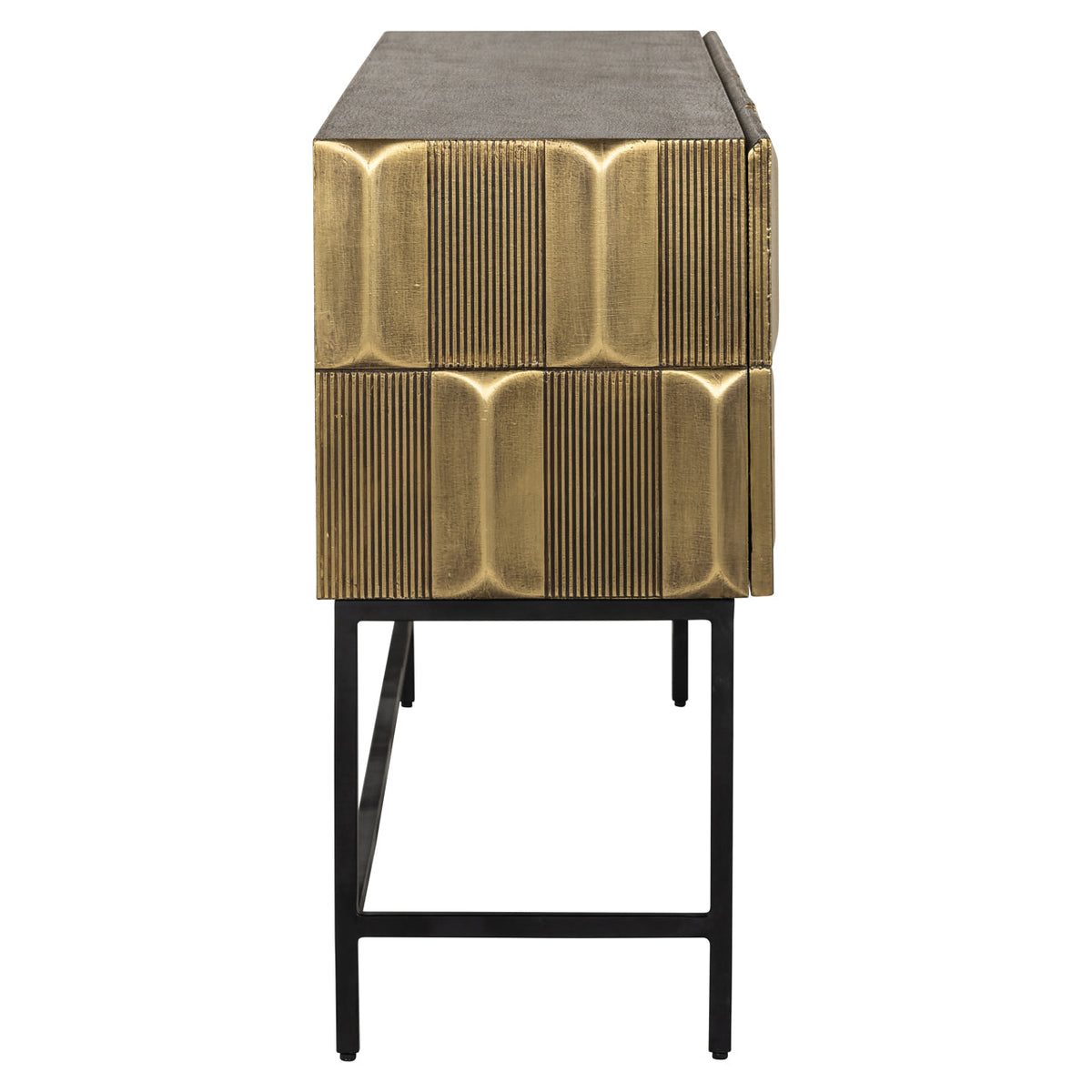 Sideboard Jaxx black/gold  