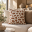 Malini Scribble Rust Cushion
