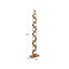 Floor lamp Amina brass antique