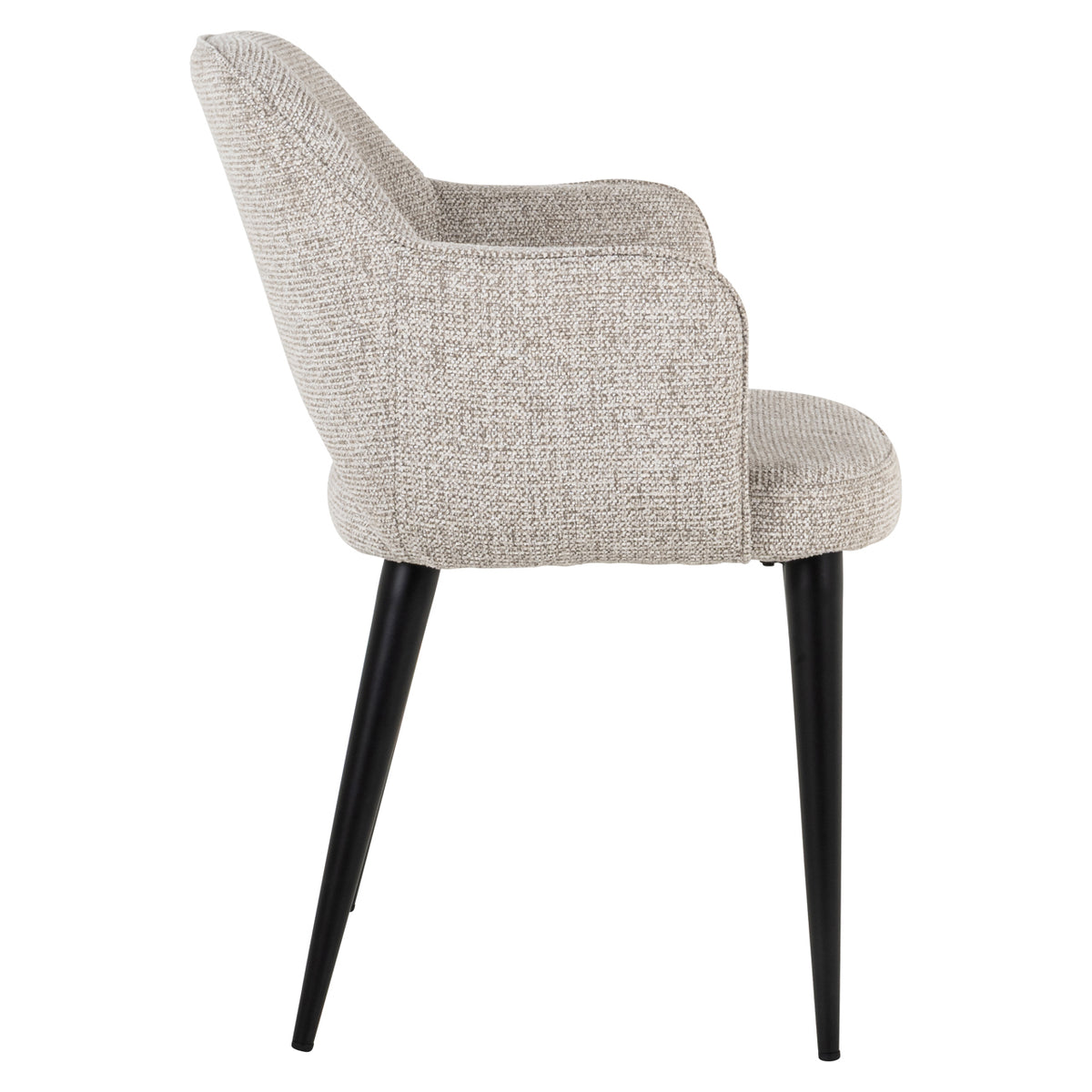 Dining chair Giovanna natural fancy fire retardant