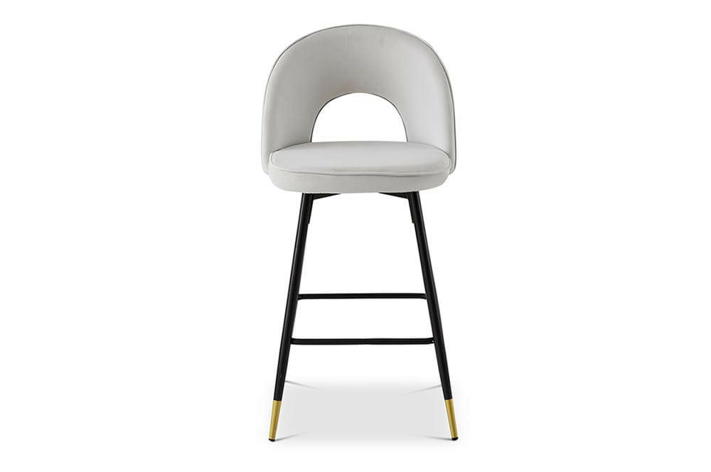 Berkeley Hoxton Bar Stool Light Grey.
