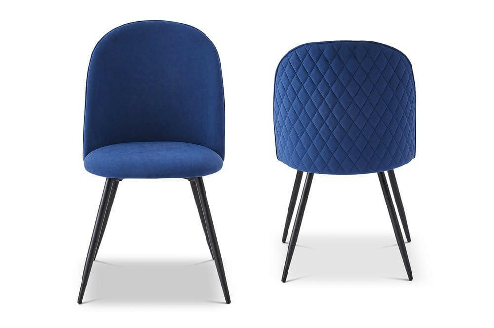 Soho Dining Chair Blue (Set of 2).