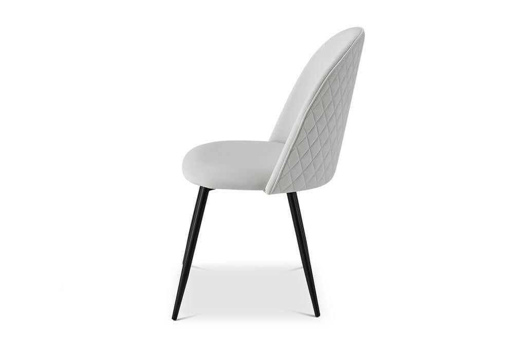 Soho Dining Chair Light Grey (Set of 2).