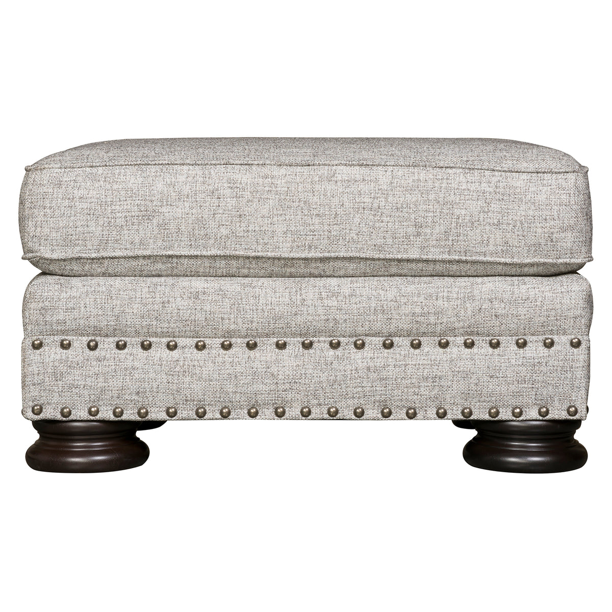 Bernhardt Living Foster Fabric Ottoman House of Isabella UK