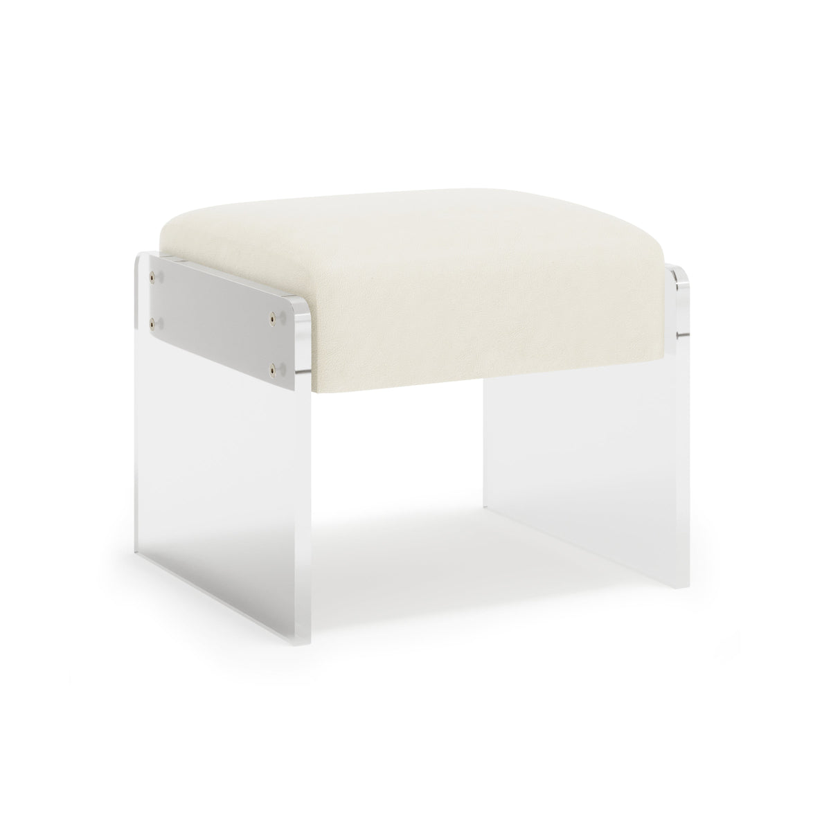 Bernhardt Living Jasper Leather Ottoman House of Isabella UK