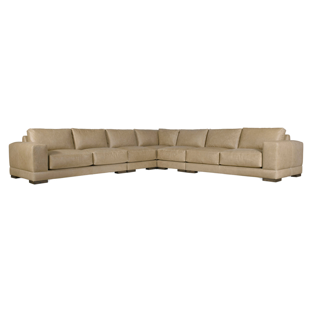Bernhardt Living Lars Leather Sectional House of Isabella UK