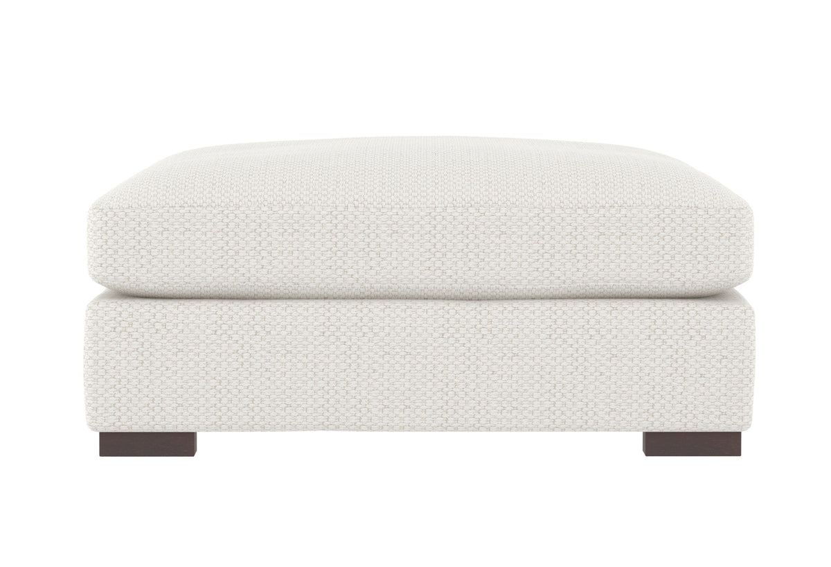 Bernhardt Living Nicolette Fabric Ottoman House of Isabella UK