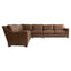 Bernhardt Living Ventura Leather Sectional House of Isabella UK