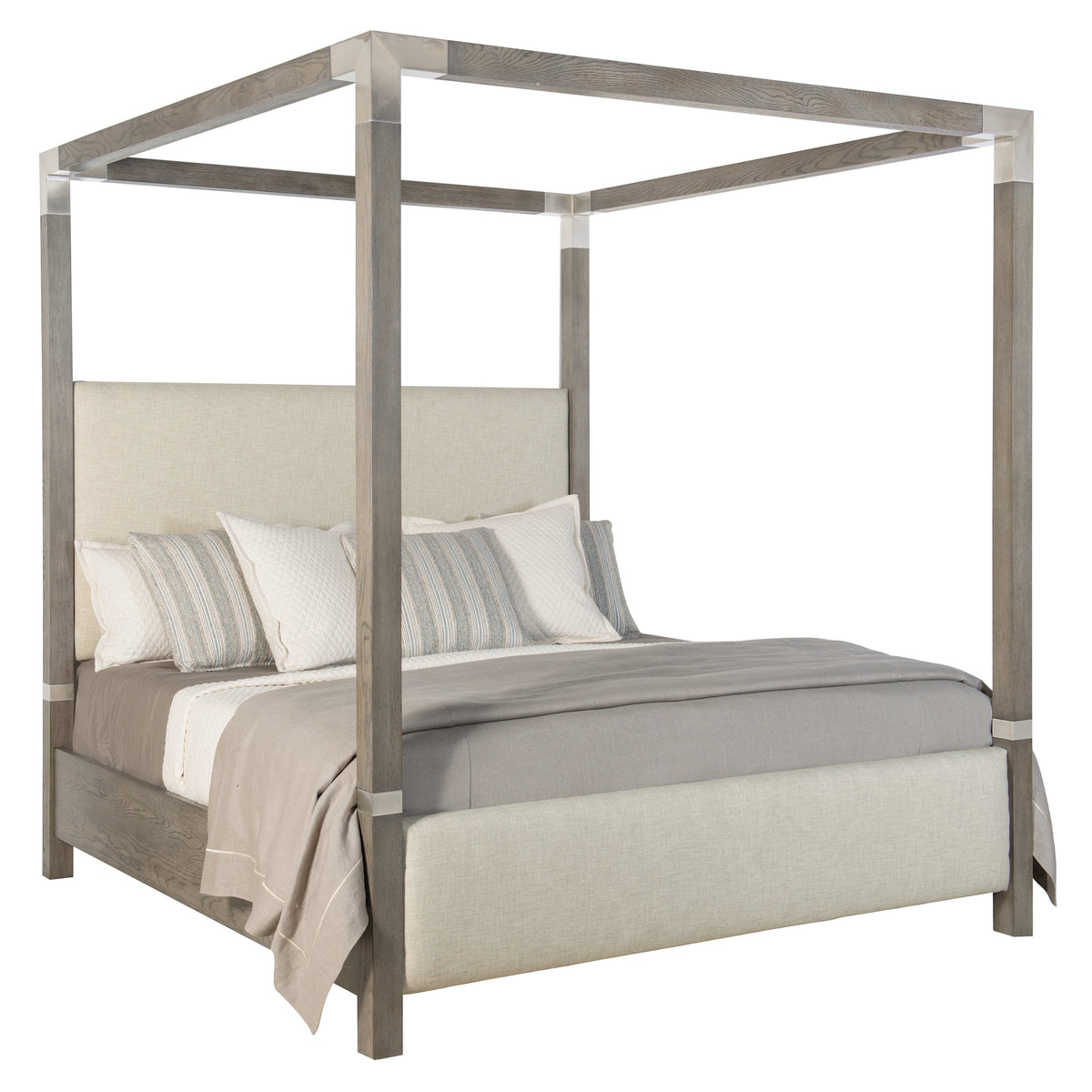 Bernhardt Sleeping Palma Fabric Canopy Bed House of Isabella UK