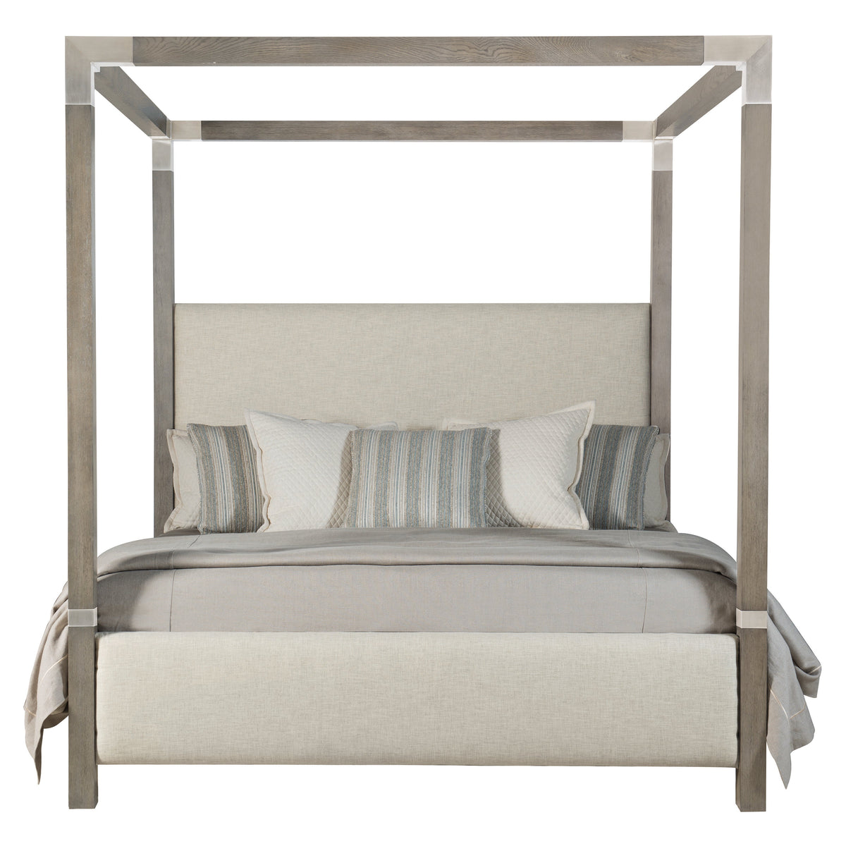 Bernhardt Sleeping Palma Fabric Canopy Bed House of Isabella UK